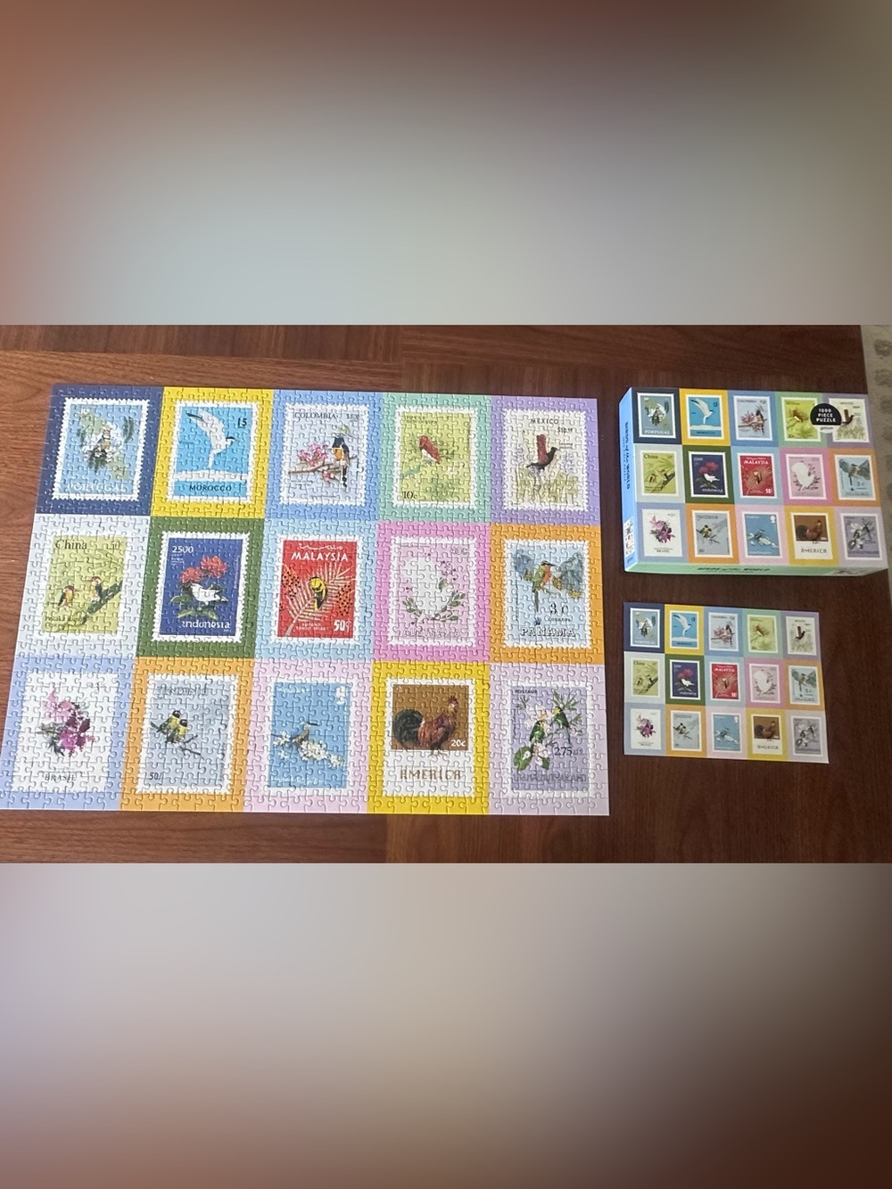 Galison 1000 piece Birds of the World Puzzle